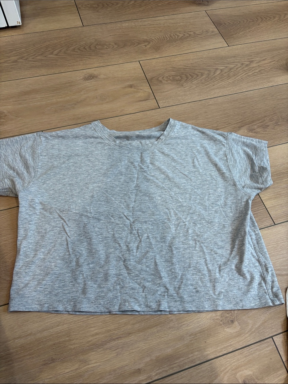 lululemon athletica Short Sleeve Crew Tee — Heather Gray